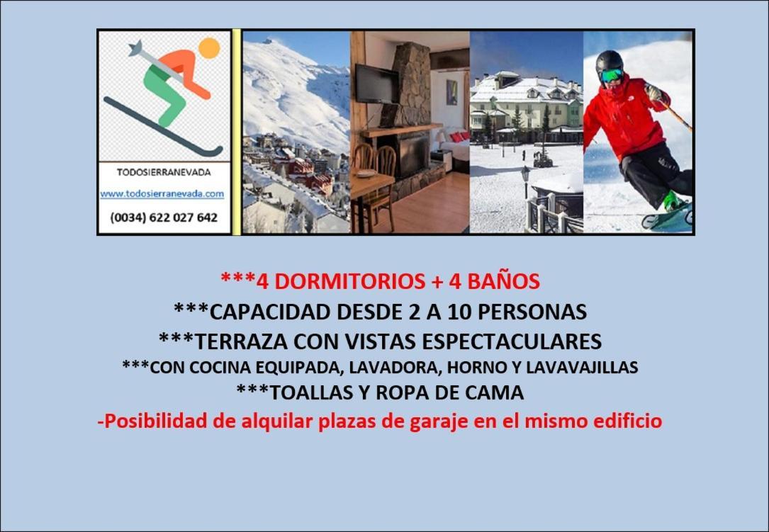 Todosierranevada - Duplex 4 Dormitorios - Vistas Espectaculares A La Montana Sierra Nevada Exterior photo